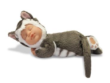 Preview: ANNE GEDDES Baby Puppe Kätzchen -23 cm-